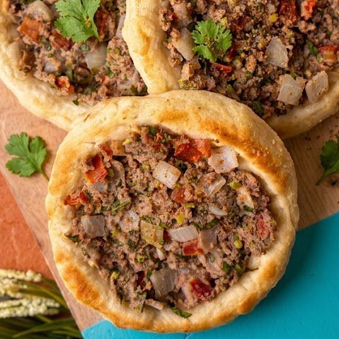 Da Cito - Três Esfihas Abertas de Carne - Pacote de 240g c/ 3 unids