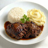 Dia a Dia - Maminha na Cerveja Preta, Arroz e Purê de Batata 400g