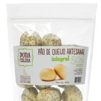 DONA CELINA - INTEGRAL - Pão de Queijo Artesanal Congelado - 500g