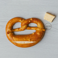 BREAD - Pack c/ 2 Mini Pretzel pré assados e congelados - 50g cada