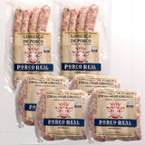 PORCO REAL - Kit Promo Linguiças - 4 Gomos e 2 Fininhas