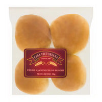 Pão de Hamburguer Simples Casa Victoriana - 200g (4 unids)