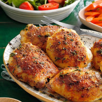 Bandeja de Sobrecoxas Desossadas, sem Pele e Assadas (4-5 unids) 500g - FAMÍLIA - PROTEÍNA PRÁTICA