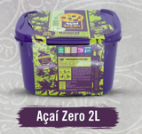 AÇAÍ VERÃO - ZERO - POTE 2 Litros - c/ Stevia