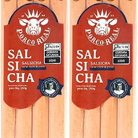 PORCO REAL - Kit 2 Pcts de Salsicha de aprox. 300g cada c/ 4 unids