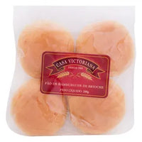 Pão de Hamburguer de Brioche Casa Victoriana - 200g (4 unids)