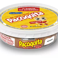 Santa Helena Doce de Amendoim Paçoquita - 16 Rolhas Desembaladas em um Pote - 350g