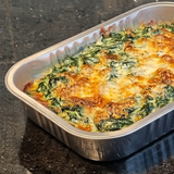 FAMÍLIA - ACOMPANHAMENTO - 4 pessoas - Creme de Espinafre Gratinado - 400g