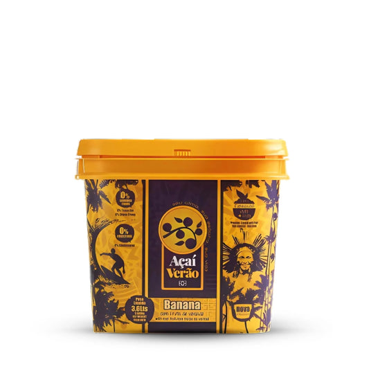 AÇAÍ VERÃO - BANANA - POTE 3,6 Litros