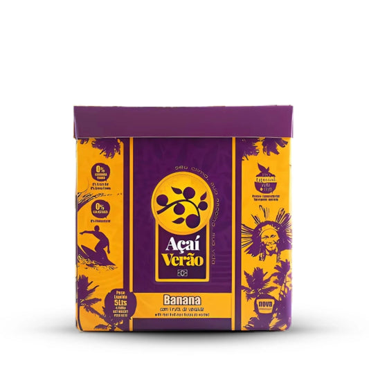AÇAÍ VERÃO - BANANA - CAIXA 5 Litros