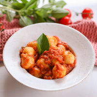 KIDS - Mini Gnocchi de Batata Recheado de Mozzarella ao Sugo