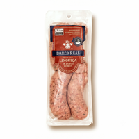 PORCO REAL - Linguiça Gomo com quatro unids - Peso variável entre 340 e 400g