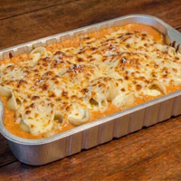 Rondeli de Queijo ao Molho Rosé - 1,5Kg - 4 a 5 pessoas - FAMÍLIA - MASSA