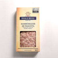 PORCO REAL - Hamburguer de Panceta 480g - 4 unids