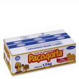 Santa Helena Doce de Amendoim Paçoquita - Caixa 1,5Kg (100 Rolhas embaladas Indiv.)