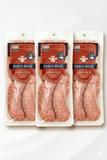 PORCO REAL - SUPER PROMO - Próximo ao Vencimento (30/07) - Kit 3 Pacotes de Linguiças Gomos - 400g cada