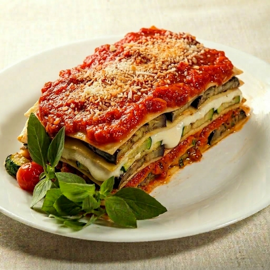 Lasanha Vegetariana (fatias de Berinjela e Abobrinha) 400g - ITÁLIA