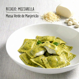 Massa no BAG - Ravioli de Massa Verde (manjericão) de Mozzarella di Bufala 200g