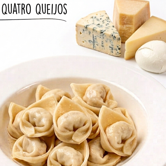 Massa no Bag - Agnolotti Quatro Queijos 200g