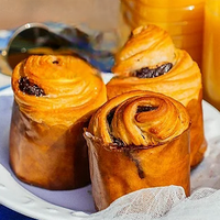 BREAD - Pack c/ 2 Cruffin au Chocolat pré assados e congelados - 85g cada