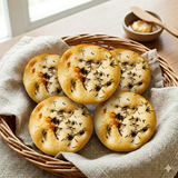 BREAD - Pack c/ 5 Mini Focaccias com Alecrim - 50g