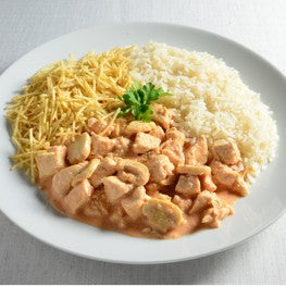 DIA A DIA - Strogonoff de Frango, com arroz e batata palha 400g