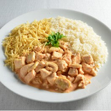 DIA A DIA - Strogonoff de Frango, com arroz e batata palha 400g