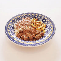 KIDS - Picadinho, Arroz, Feijão e Batatinhas em  Cubinhos