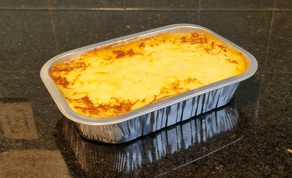 FAMÍLIA - PRATO PRINCIPAL - 3 porc. - Escondidinho de Carne Moída e Purê de Batata para Gartinar 800g