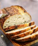 PADARIA FEHER - PÃO GRANDE DE LEVAIN 50% Integral - 620g (entrega no dia seguinte)
