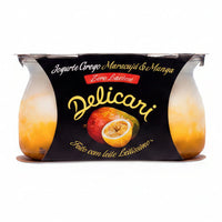 Delicari - Duo de Maracujá & Manga - Pack c/ 2 Iogurtes Gregos Zero Lactose  170g cada