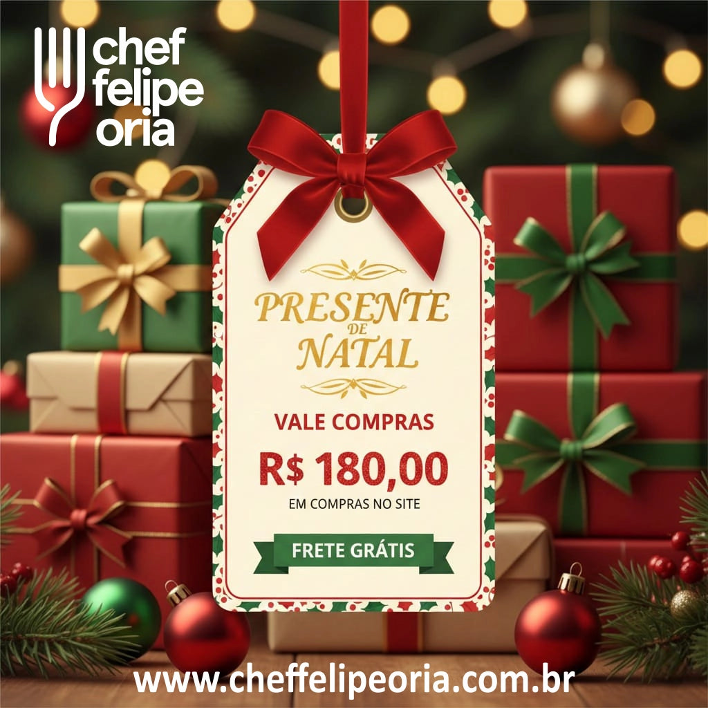 Vale Presente de Natal - R$ 180,00
