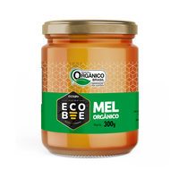 MEL ORGÂNICO SILVESTRE ECOBEE 300g - Pote de Vidro