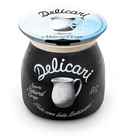 Delicari - Iogurte Natural Grego 170g