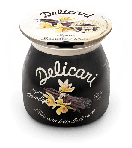 Delicari - Iogurte de Baunilha 170g