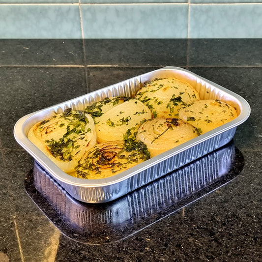 FAMÍLIA - ACOMPANHAMENTO -  Cebolas Assadas ao forno - 550g