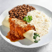 DIA A DIA - Panqueca de Ricota e Espinafre ao Sugo, Arroz e Feijão 400g