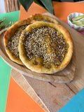 Da Cito - Vegana - Três Esfihas Abertas de Zaatar - Pacote de 240g c/ 3 unids