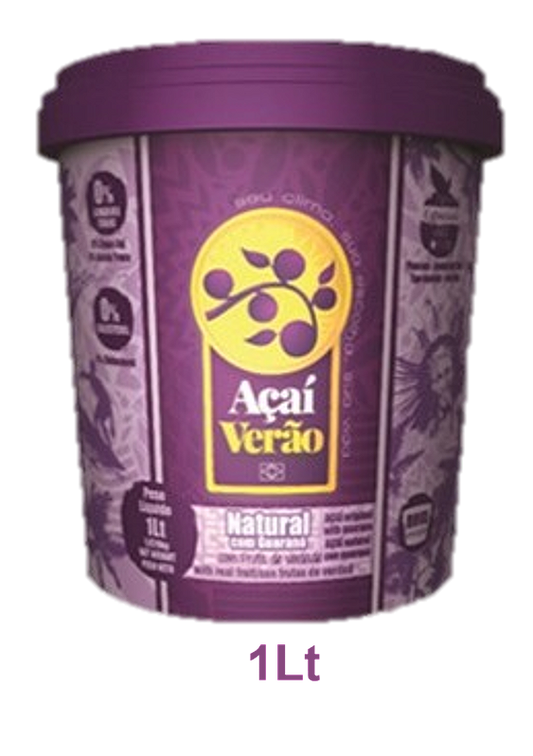 AÇAÍ VERÃO - ORIGINAL - POTE 1 Litro