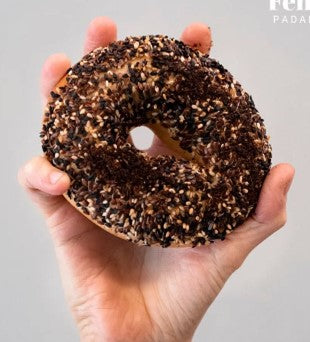 PADARIA FEHER - BAGEL DE GERGELIM (entrega no dia seguinte)