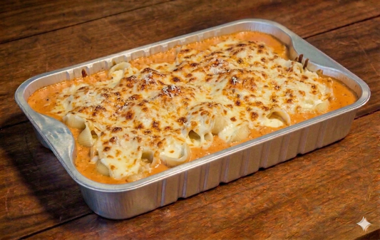 Rondeli de Queijo ao Molho Rosé - 1,5Kg - 4 a 5 pessoas - FAMÍLIA - MASSA