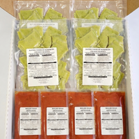 Família - Kit - 4 Raviolis Verdes de Mozzarella + 4 Molhos Sugo (ambos em bag) - 1,6Kg