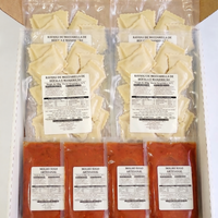 Família - Kit - 4 Raviolis de Mozzarella + 4 Molhos Sugo (ambos em bag) - 1,6Kg
