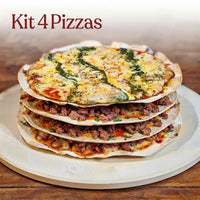Kit 4 Pizzas Escolha - 4 Unidades com 10% off (31,70 cada)