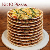 Kit 10 Pizzas Escolha - Leve 10 Pizzas Fininhas e pague 8 (28,16 cada)
