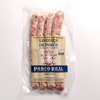 PORCO REAL - Linguiça Fininha 4 unids - Peso variável entre 230 e 280g