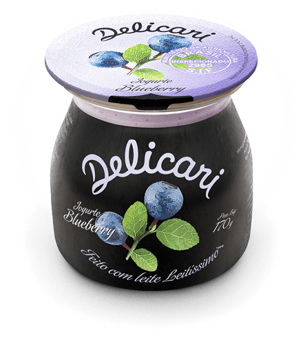 Delicari - Iogurte de Blueburry  170g