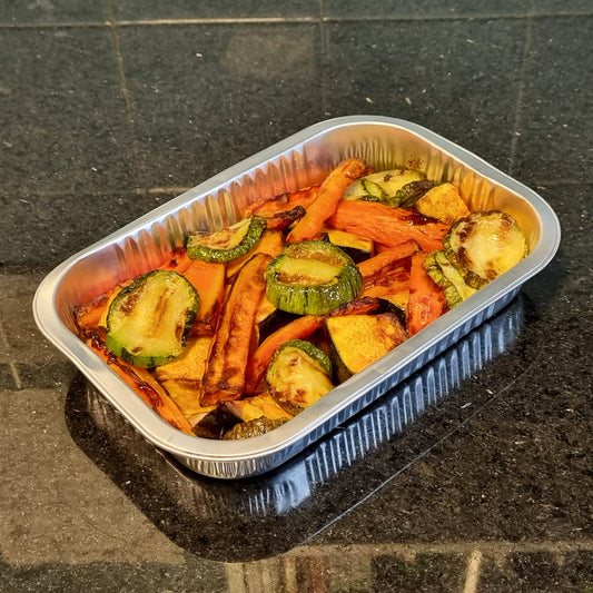 FAMÍLIA - ACOMPANHAMENTO - Legumes Grelhados (abobrinhas, cenouras e abóboras) 400g