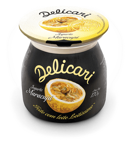 Delicari - Iogurte de Maracujá 170g