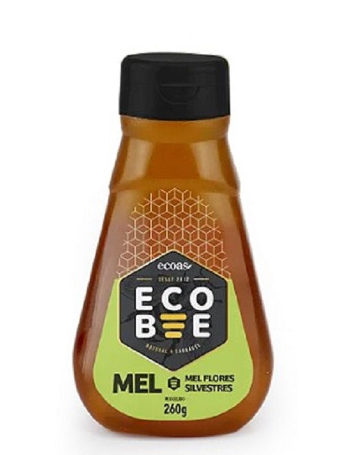 MEL ORGÂNICO SILVESTRE ECOBEE 300g - Pote de Vidro